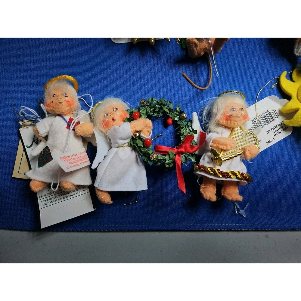 19 Annalee Christmas Ornaments Lot 3